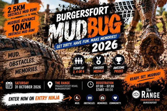 Burgersfort Mudbug 2026 logo