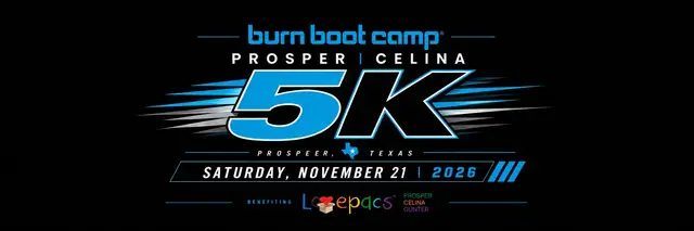 Burn Boot Camp Prosper | Celina 5k Run & 1 mile Family Fun Run logo