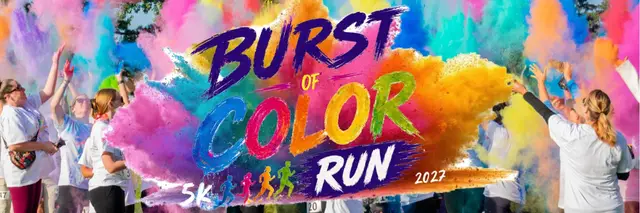 Burst of Color Run logo