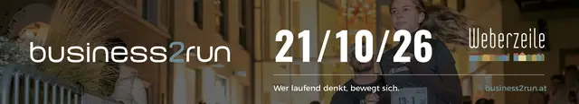 business2run WEBERZEILE 2026 logo
