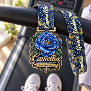 Camellia Virtual Race – Run or Walk Anytime | 1 Mile, 5K, 10K, Half Marathon & Marathon logo