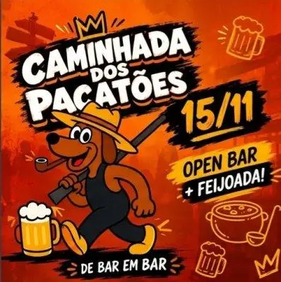 Caminhada Dos Pacatoes - Bar Em Bar Open Bar + Feijoada logo