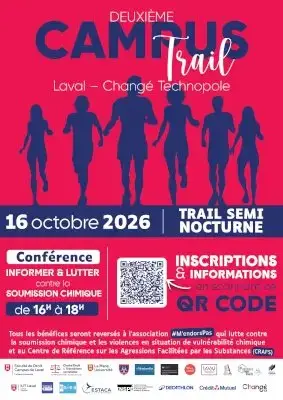 CAMPUS TRAIL - DÉCOUVERTE DES ÉTABLISSEMENTS DU CAMPUS DE LAVAL logo