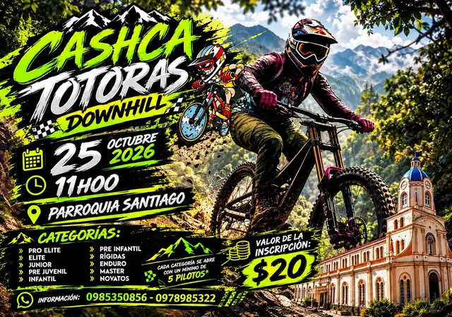 Cashca Totoras Downhill 2026 logo