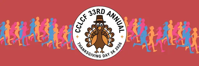 CCLCF Thanksgiving Run & Food Drive logo
