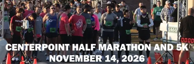 Centerpoint Half Marathon and 5K logo