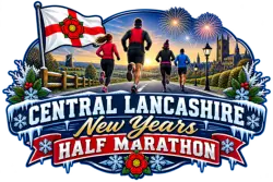 Central Lancs New Years Half Marathon logo