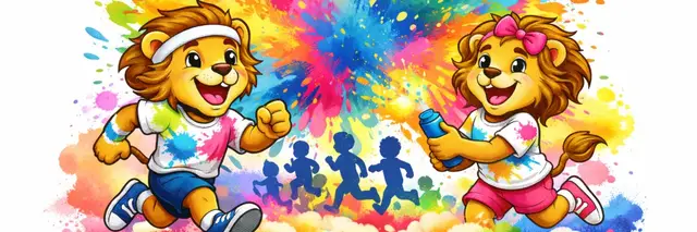 CES Color Run logo