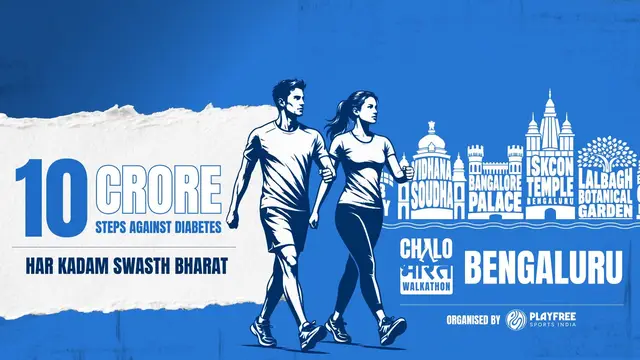 Chalo Bharat Walkathon Bengaluru Edition 2027 logo