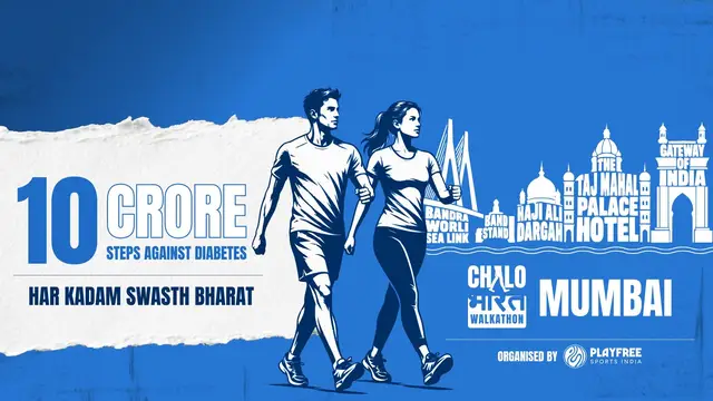 Chalo Bharat Walkathon Mumbai Edition 2027 logo