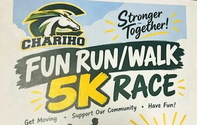 Chariho Athletics 5K Race logo