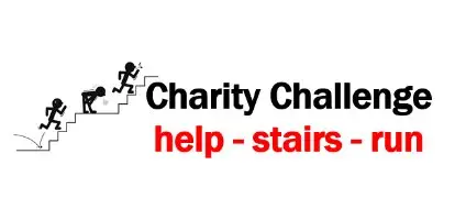 Charity Challenge "help‑stairs‑run" 2027 logo