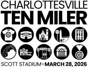 Charlottesville Ten Miler logo