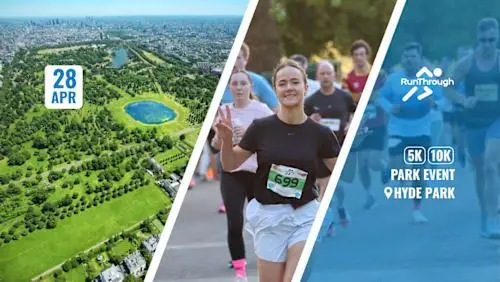 Chase The Sun Hyde Park 5k & 10k April 2027 logo