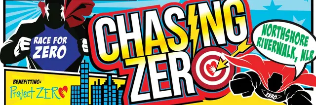 Chasing Zero 5K & 1 Mile Fun Run logo
