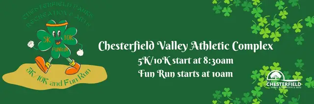 Chesterfield Shamrock 5k/10k & Leprechaun Fun Run logo