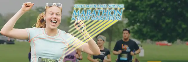 Chicagoland Spring Marathon, Half Marathon & 10K logo