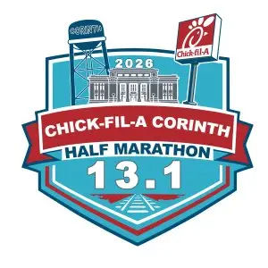 Chick Fil A Corinth Half Marathon logo