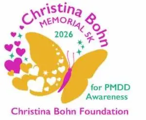 Christina Bohn Memorial 5K for PMDD Awareness logo