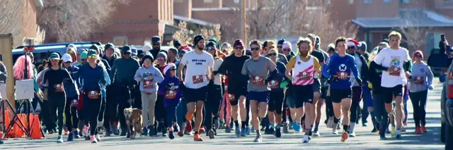 Christmas Mountain 5 Mile Run logo