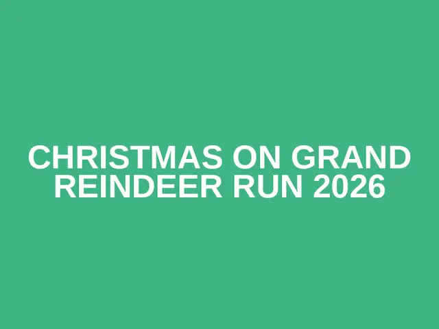 Christmas on Grand Reindeer Run 2026 logo