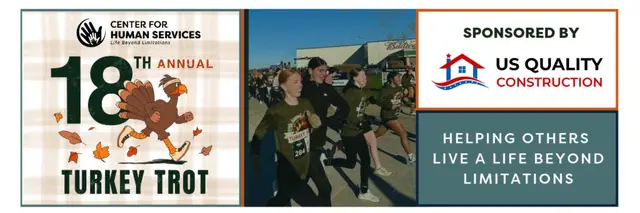 CHS Turkey Trot Sponsored by C&E Excavating logo