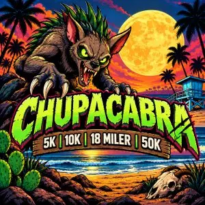 Chupacabra  5K. 10K. 18 Miler & 50K logo
