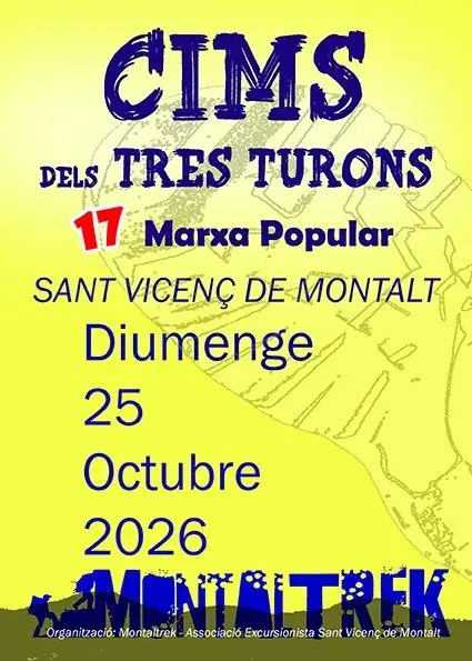 CIMS DELS TRES TURONS 2026 logo