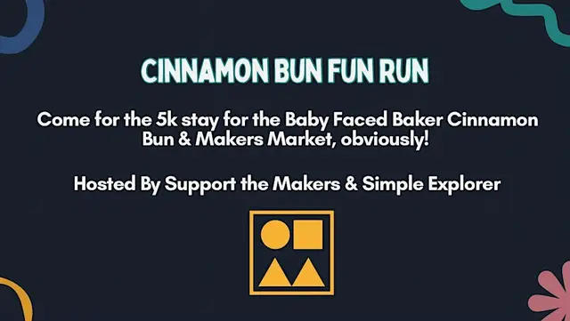 Cinnamon Bun Fun Run – Portobello logo