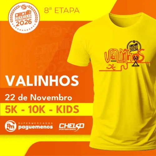 CIRCUITO DE CORRIDAS PAGUE MENOS - 8ª ETAPA VALINHOS - 2026 logo