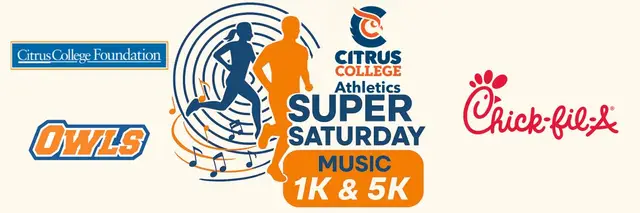Citrus College Athletics Super 5K logo
