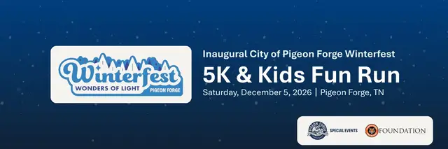 City of Pigeon Forge Winterfest 5K logo