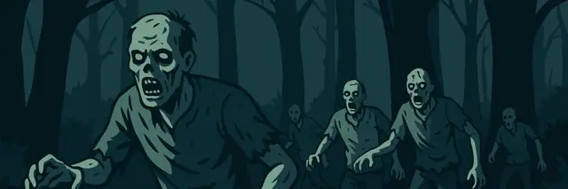 Clinton Road Zombie Run logo