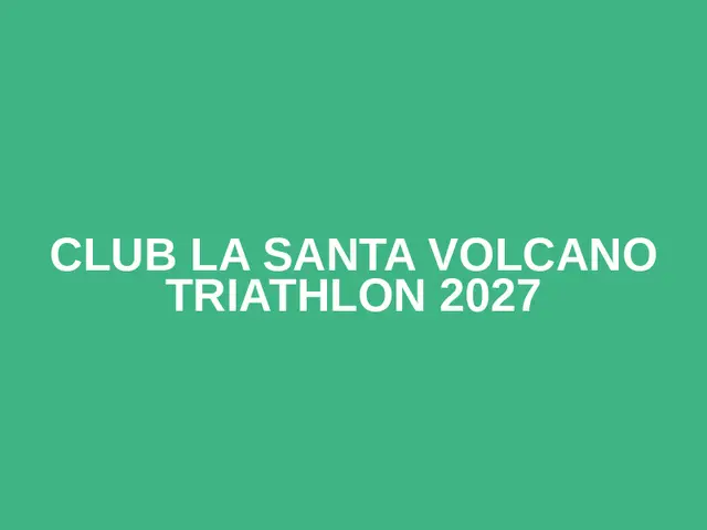 Club La Santa Volcano Triathlon 2027 logo