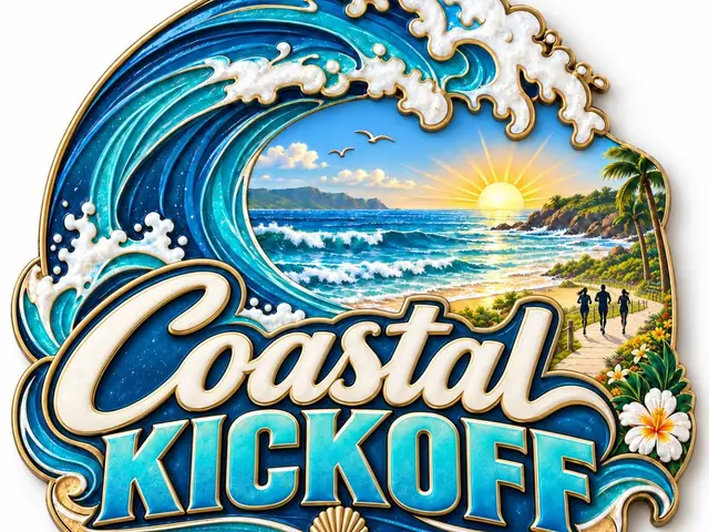 Coastal Kickoff 5K, 10K, 15K, Half Marathon logo
