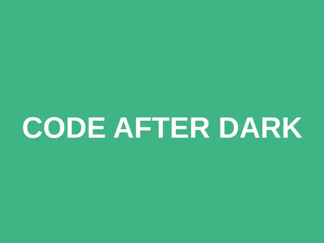 CODE After Dark logo