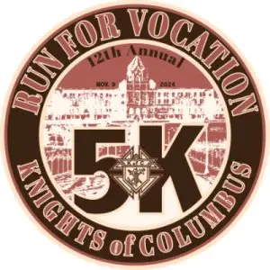 Coldwater Knights of Columbus 5k Run/Walk for Vocations logo