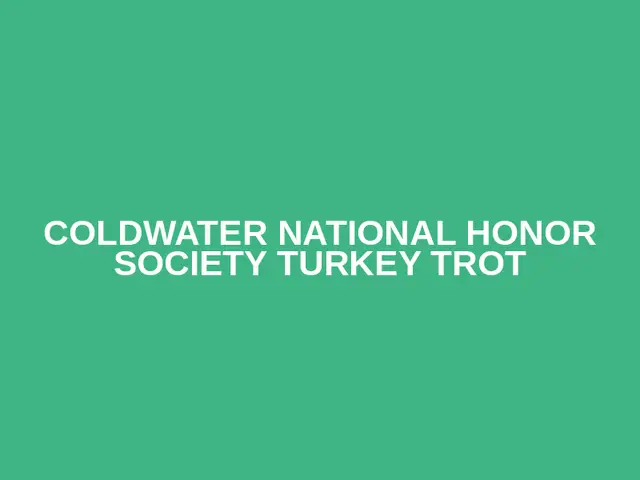 Coldwater National Honor Society Turkey Trot logo
