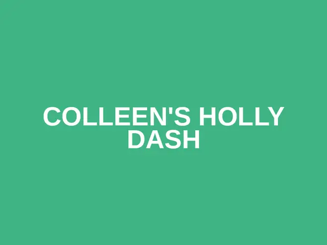 Colleen's Holly Dash logo