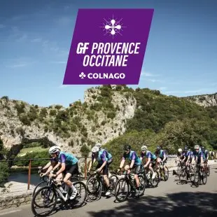 COLNAGO GF PROVENCE OCCITANE logo