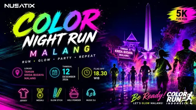 COLOR NIGHT RUN MALANG logo