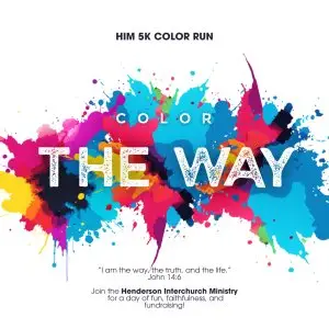 Color The Way: HIM's 5K Color Run logo