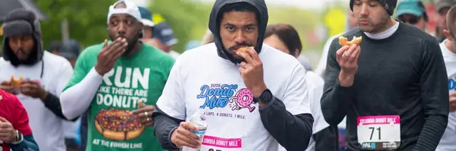Columbia Donut Mile logo