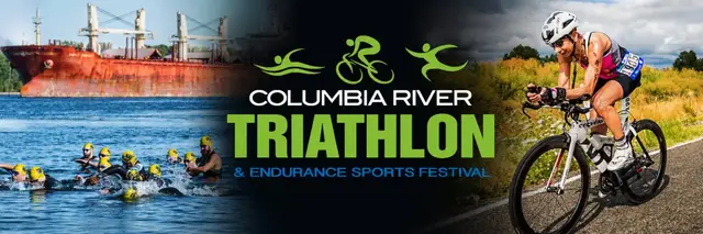 Columbia River Triathlon logo
