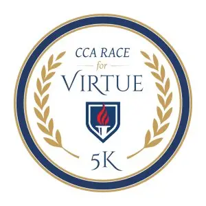 Columbus Classical Academy's Race for Virtue 5K logo