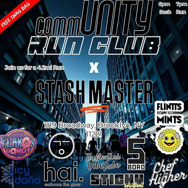 commUNITY Run Club logo