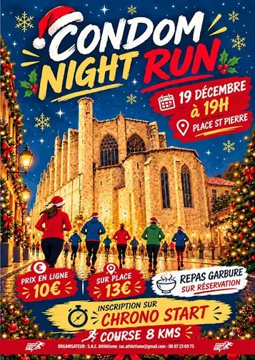 CONDOM NIGHT RUN logo