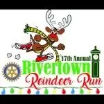 Conway Rotary RiverTown Reindeer Run logo