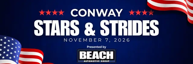 Conway Stars and Strides Run logo