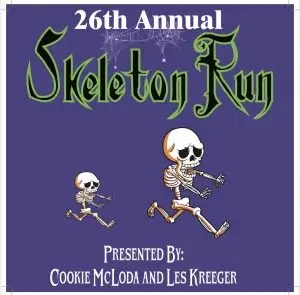 Amherst Skeleton Run logo